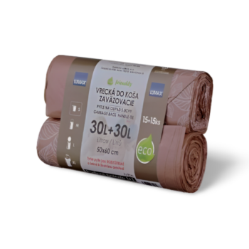 EKO vrecká do koša s uchom 50×60 na triedenie odpadu