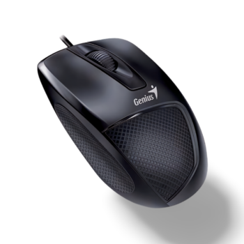 GENIUS DX-150X drôtová optická myš s USB pripojením, čierna, 1200 dpi, pre pravákov