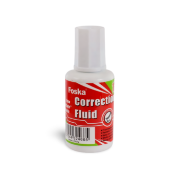 Korektor Fluid lak so štetcom 12 ml – rýchloschnúci korekčný lak na vodnej báze s aplikátorom štetca
