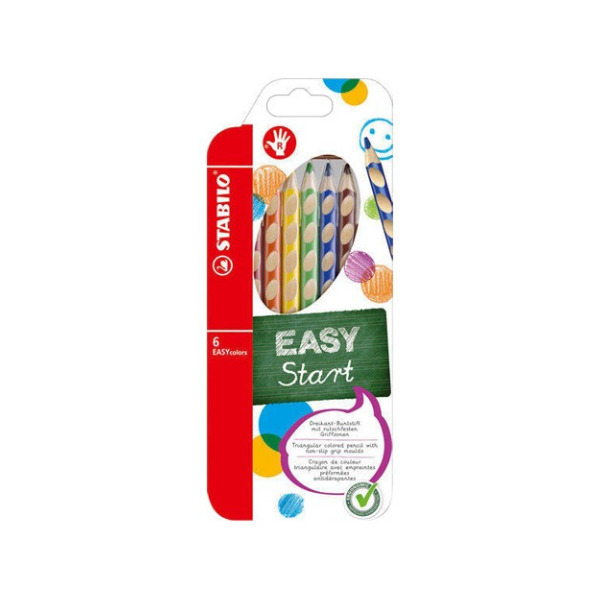 Pastelky trojhranné STABILO EASYcolors pre pravákov