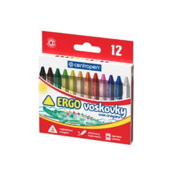 Trojhranné voskovky Centropen 9531 Ergo sada 12 farieb