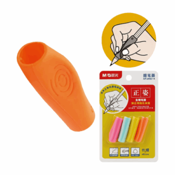 Ergonomický úchyt na ceruzky M&G – sada 4 kusy pre správne držanie ceruzky.