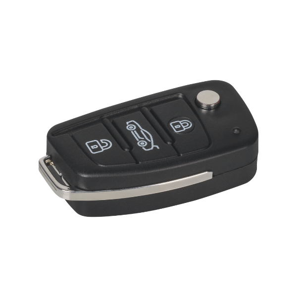 Guma v tvare kľúča do auta so skladacím mechanizmom na ceruzky