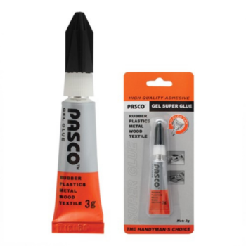 Sekundové lepidlo gél Pasco 3 g rýchle univerzálne lepidlo