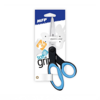 Nožnice pre ľavákov S23A 21 cm modro-čierne