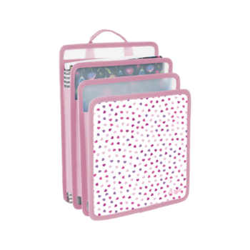 Zakladač do aktovky Hearts organizér na zošity a knihy