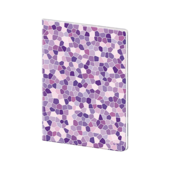 Zošit 444 A4 plastové dosky Mosaic – 40 listov