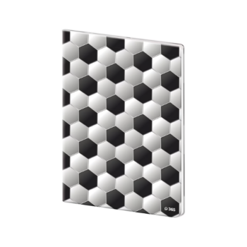 Zošit 444 A4 plastové dosky Soccer – 40 listov