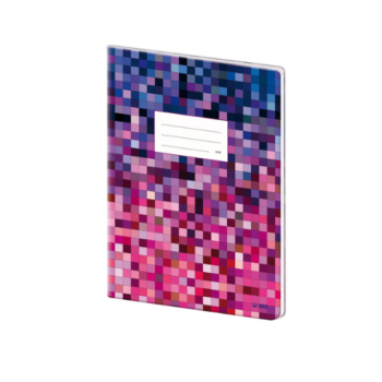 Zošit 444 A4 papierové dosky Craftgirl s farebnou potlačou