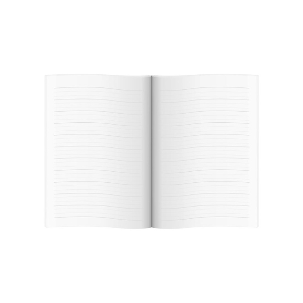 Zošit 512 A5 s pomocnými linkami pre prvákov s motívom morskej korytnačky.